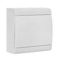 Бокс пластиковый EKF ЩРН-П-8 SlimBox (198x191x100) IP41 белая дверца sb-n-8w картинка 